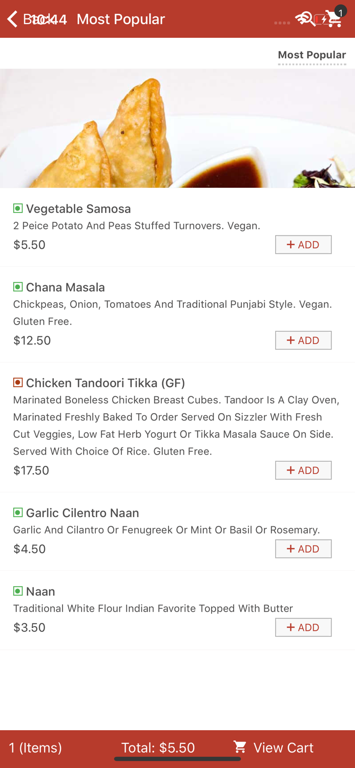 Rajput Indian Cuisine Norfolk