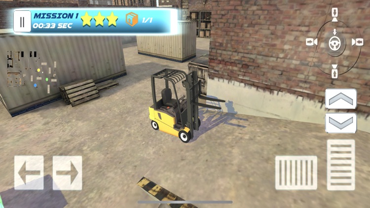 3D Forklift Parking Challenge