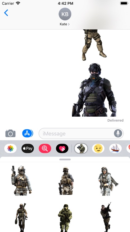 Military Stickers Pro screenshot-4