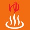 This application can search the Japanese hot spring ground
