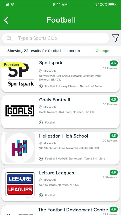 PayPlayGo: 5-a-Side Football+