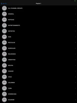 Captura de Pantalla 4 M3U IPTV Player iphone
