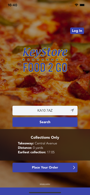 Keystore Food 2 Go