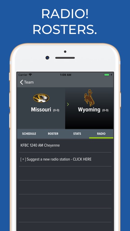 Wyoming Football Schedules