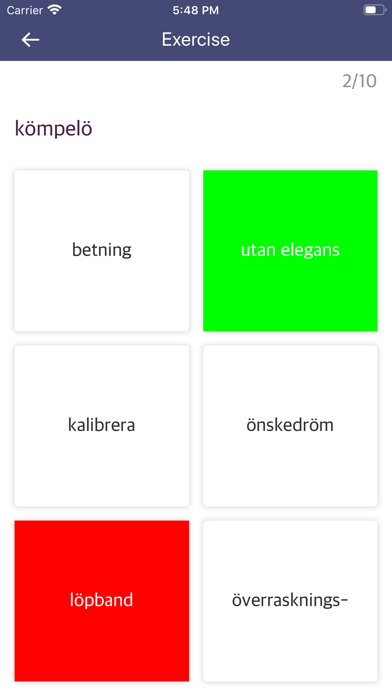 Finnish-Swedish Dictionary screenshot 3