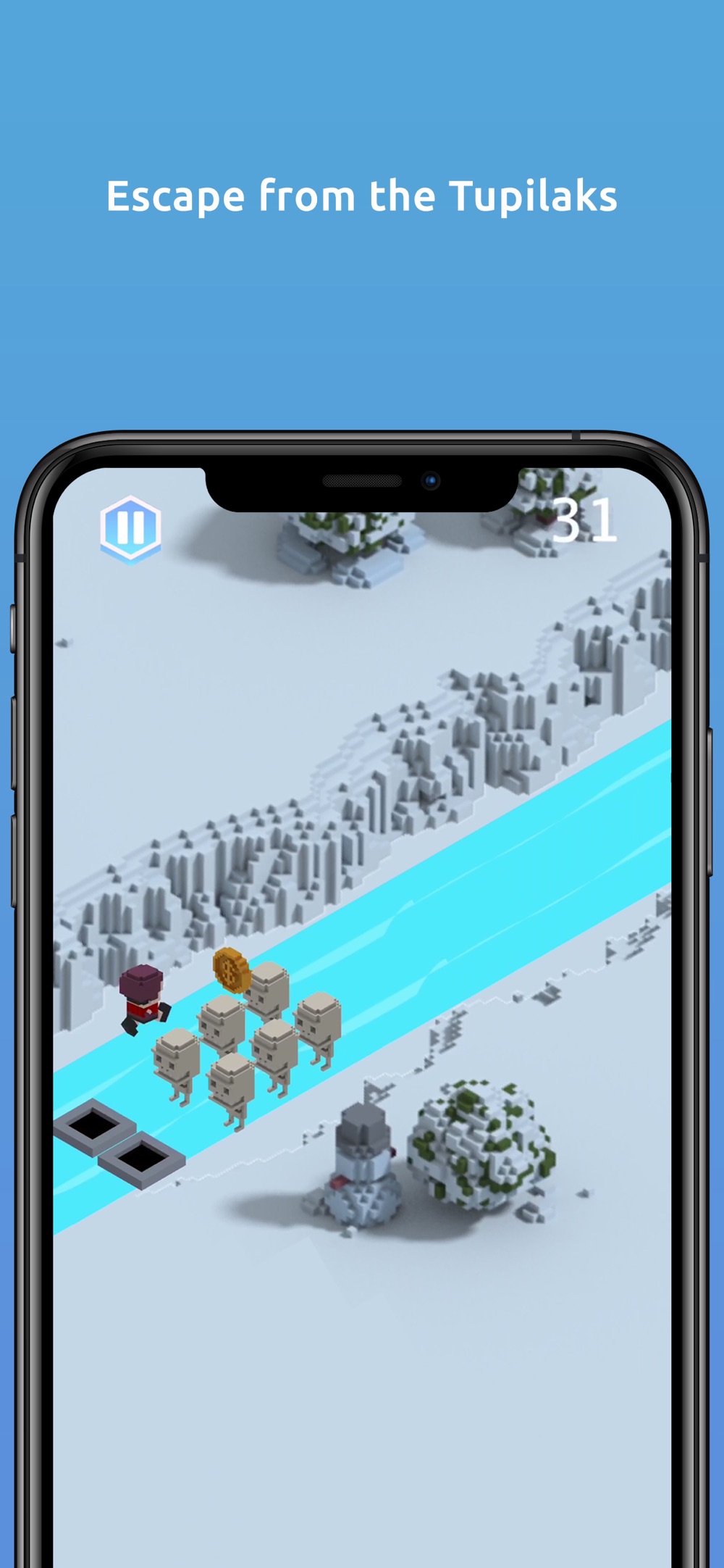 Inuk Arctic 3D running game hack tool