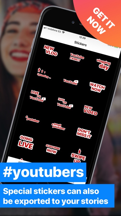YT Sticker for Insta Stories screenshot-4