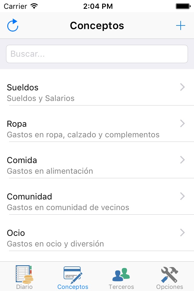 Mis Cuentas Claras screenshot 3