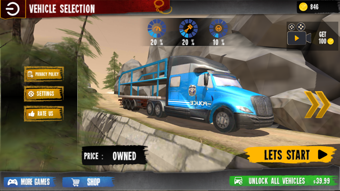 越野 运输 卡车 司机