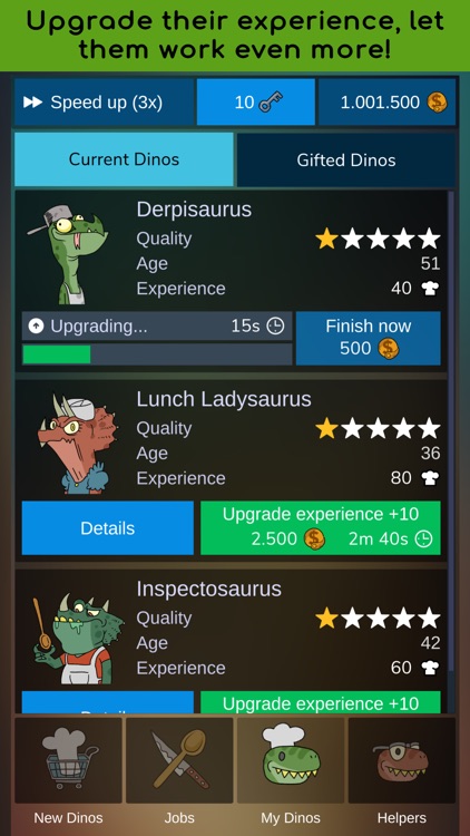 Idle Dinosaur Restaurant screenshot-3