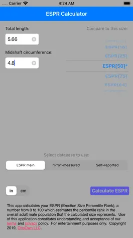 Game screenshot ESPR Calculator mod apk