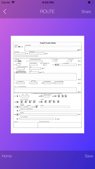 myFlightplan Lite screenshot 2