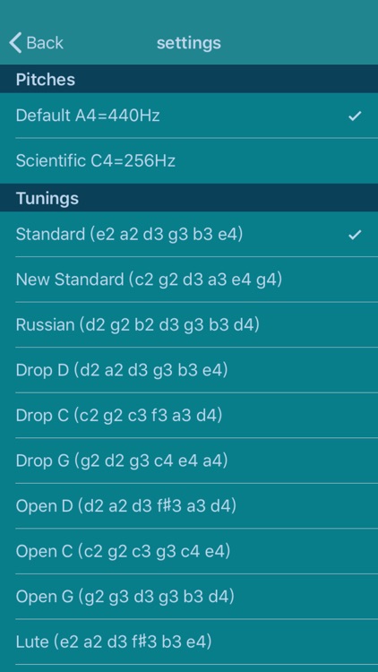 Instrument Tuner App screenshot-3