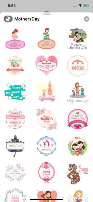 Happy Mother's Day Stickers.(圖1)-速報App