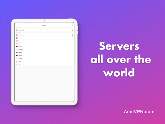 VPN - AcmVPN 高速VPN & セキュアなプロキシのおすすめ画像2