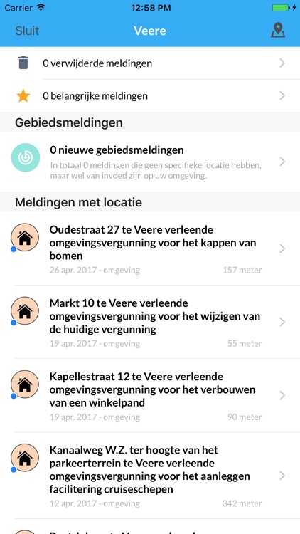 Veere - OmgevingsAlert