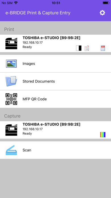 How to cancel & delete e-BRIDGE Print & Capture Entry from iphone & ipad 1