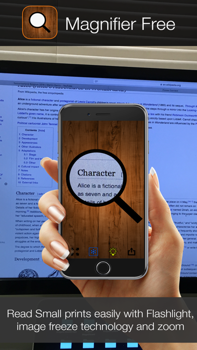 How to cancel & delete Magnifier Free - Digital Magnifying Glass from iphone & ipad 3