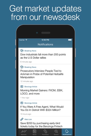 Benzinga Financial News & Data screenshot 3