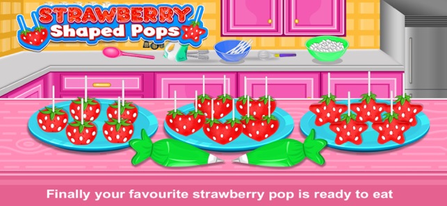 Strawberry Pops Cooking Games(圖1)-速報App