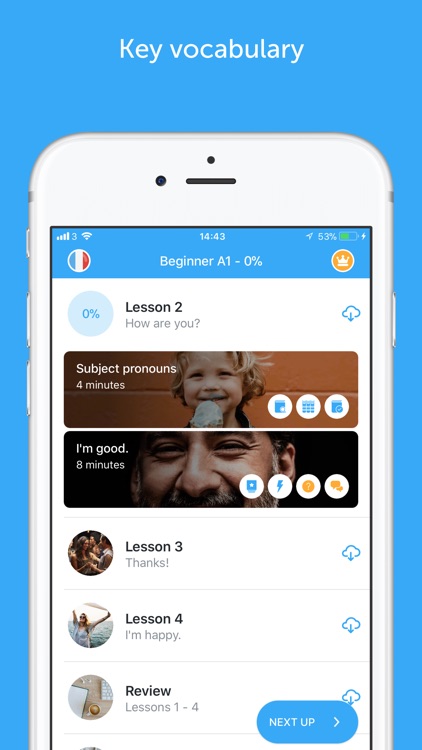 Busuu - Learn to speak French