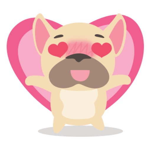 Chichi Frenchie sticker icon