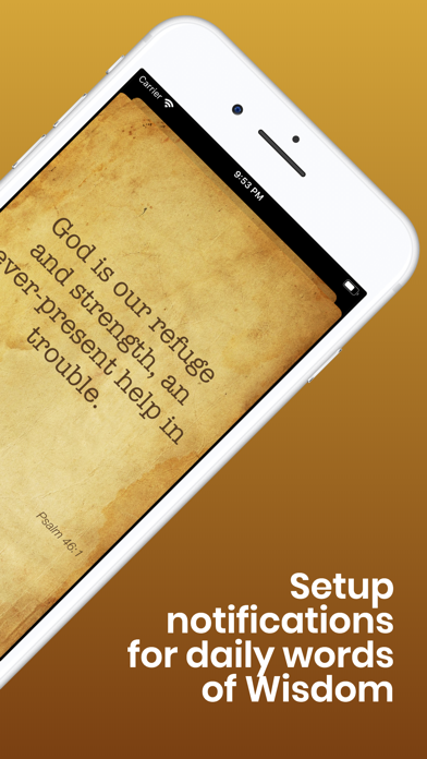 How to cancel & delete Daily Bible Verse Wisdom from iphone & ipad 2