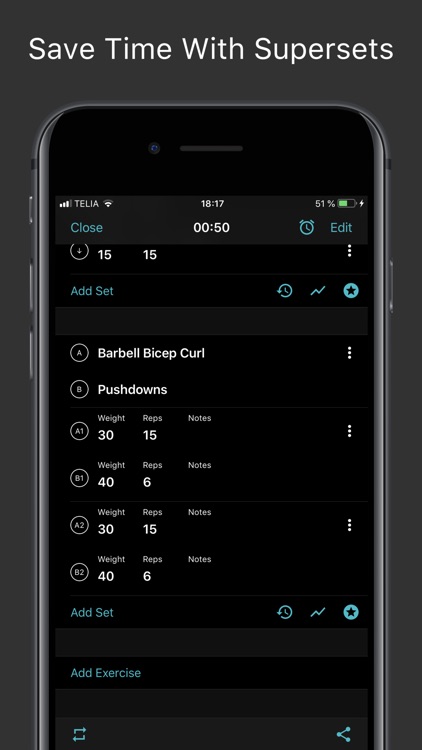 RepCount - Gym Workout Log screenshot-3