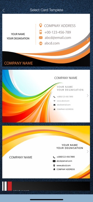 Business Card Maker - Own Card(圖2)-速報App