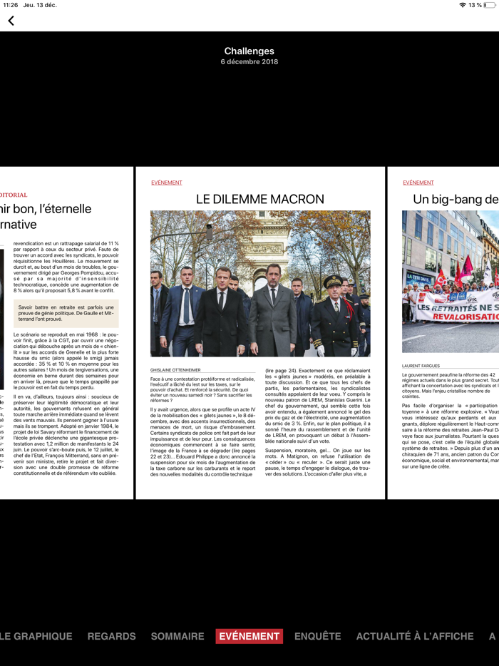 Challenges — Le magazine