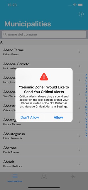 Terremoto - Notifiche e Mappe(圖1)-速報App