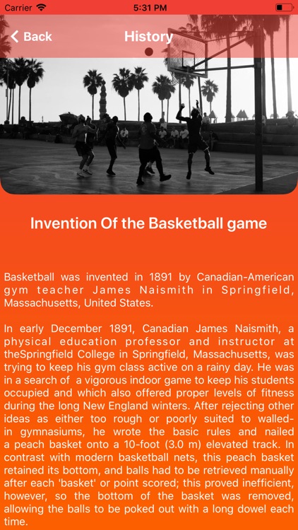 Info On Basketball