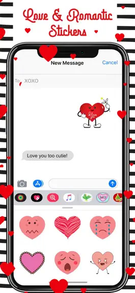 Game screenshot Animated Love Romantic Sticker hack