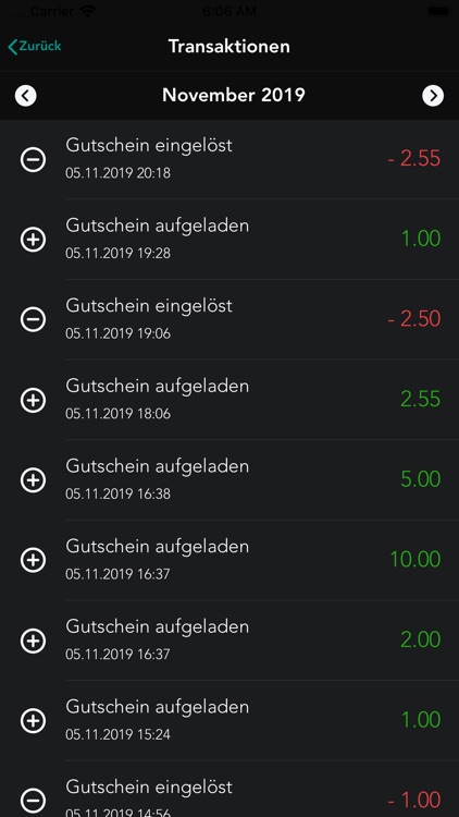 Gutschein Händlerapp