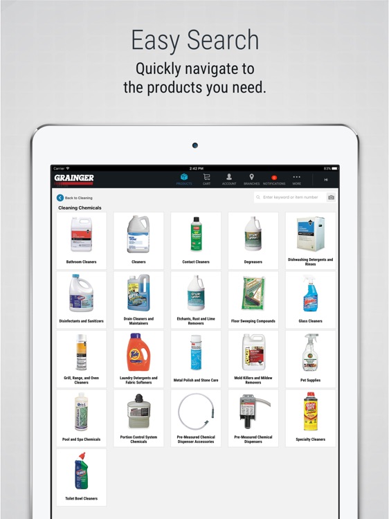 W.W. Grainger, Inc. For iPad