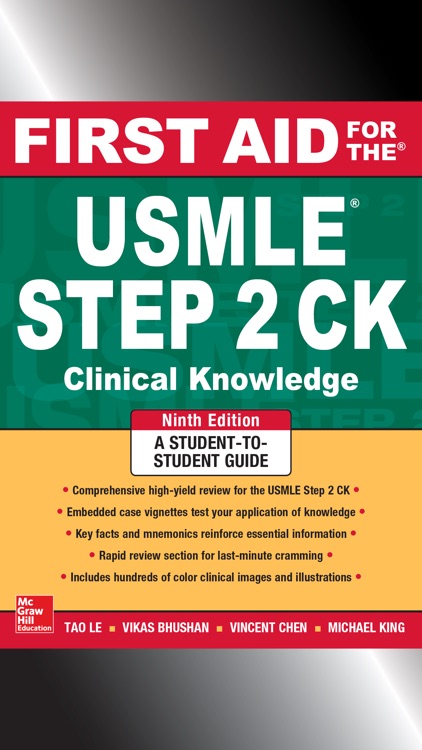 First Aid USMLE Step 2 CK, 9/E