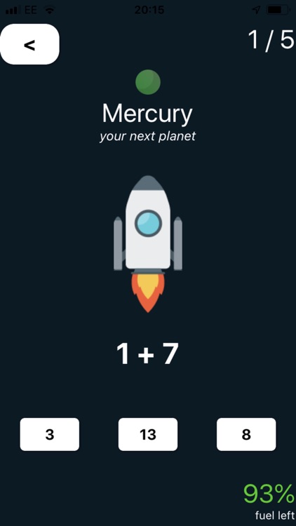 Space Rocket Maths