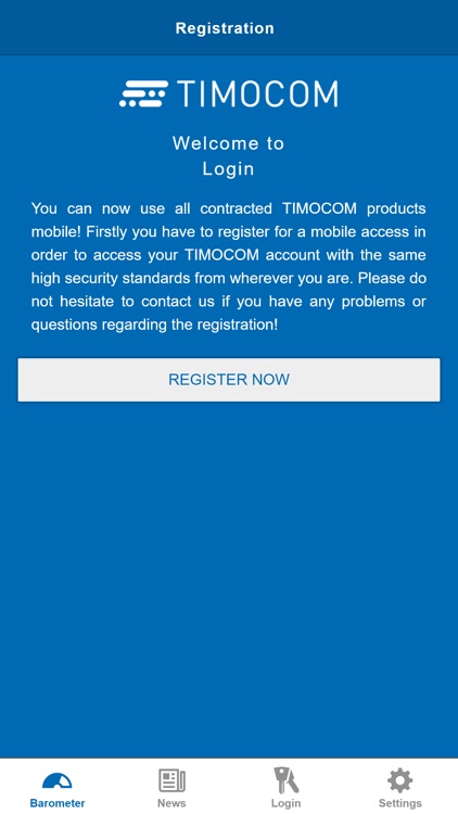 TIMOCOM Transport barometer