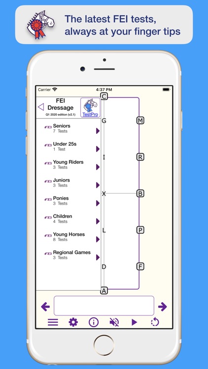 TestPro: FEI Dressage Tests screenshot-0