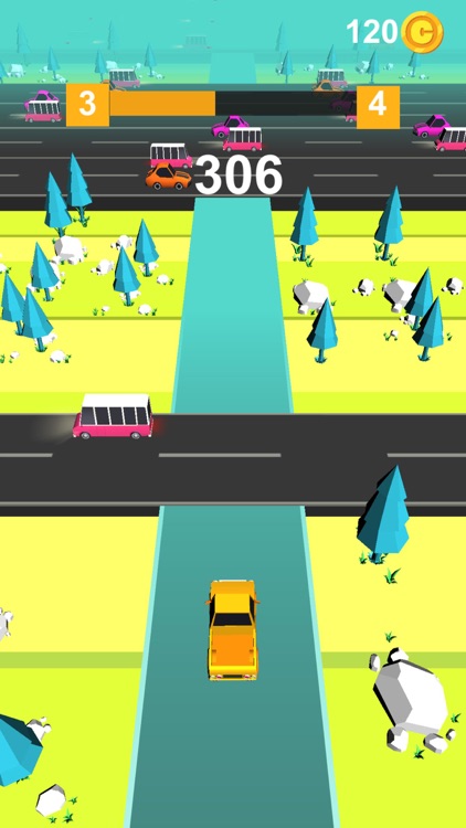 Traffic Tap Car: Fast Road Run