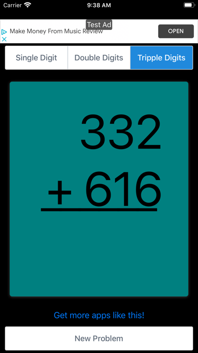 Addition Math Flashcards screenshot 3