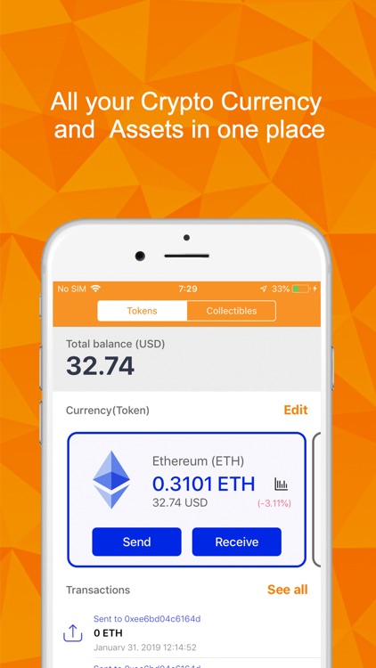 GO ! WALLET -  ethereum wallet