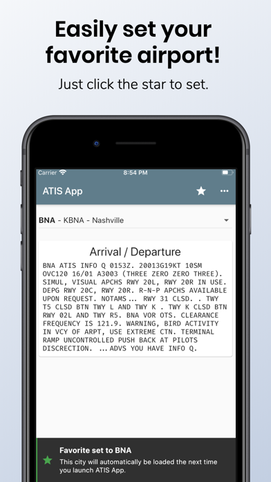 ATIS App screenshot 3