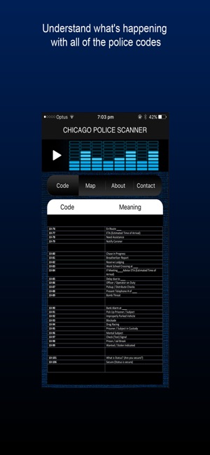 Chicago Police Scanner Radio(圖4)-速報App