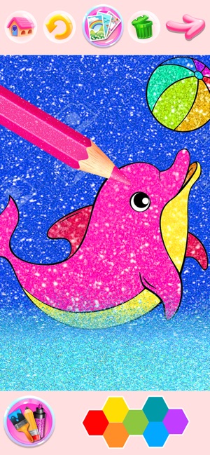 Download Rainbow Glitter Coloring Book On The App Store