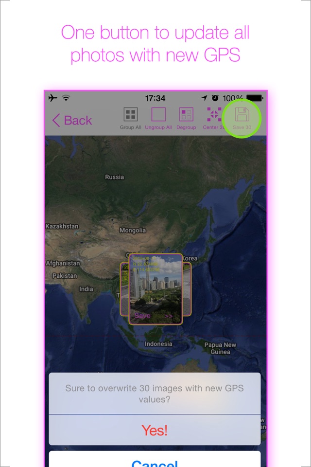 Photo GPS Modifier screenshot 4