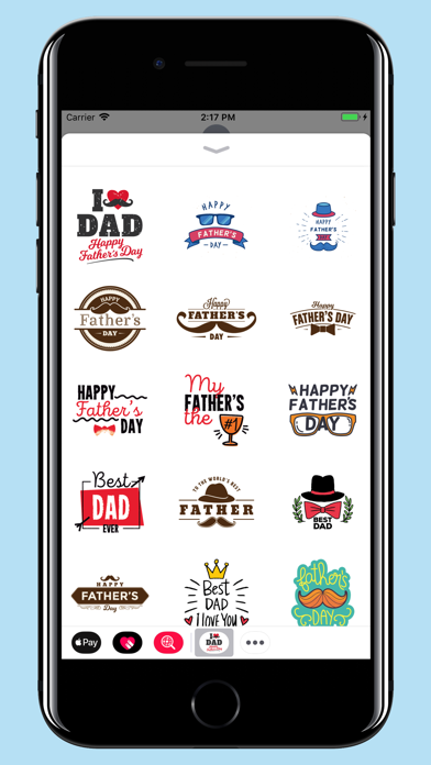 Happy Fathers Day - stickers screenshot 2