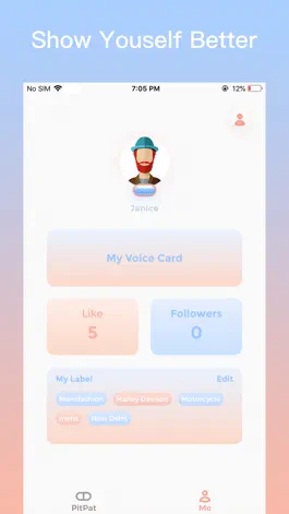 Game screenshot PitPat - Make Friends by Voice hack