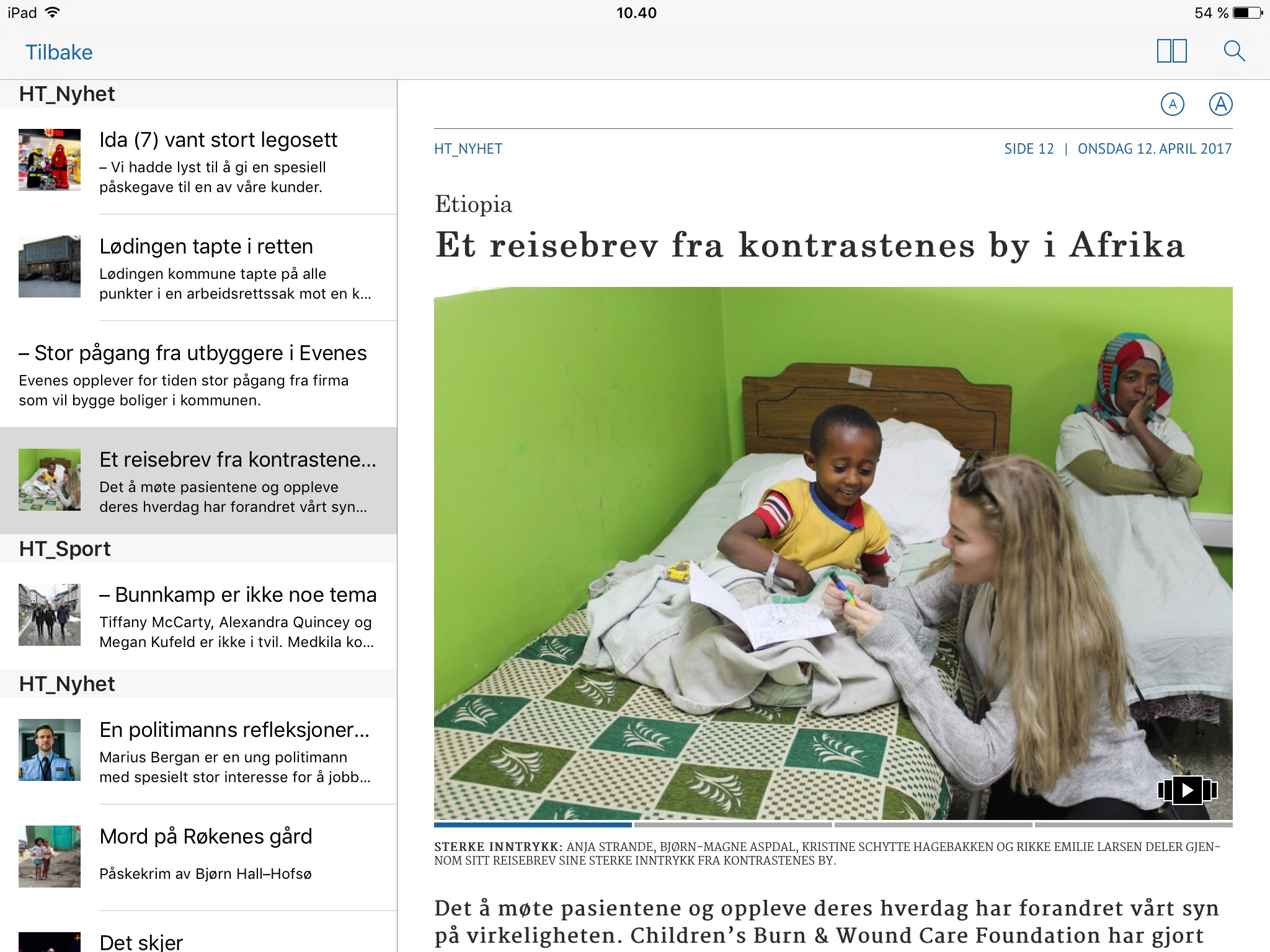 Harstad Tidende eAvis screenshot 3