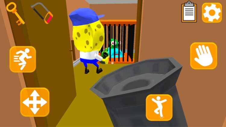 Sponge Neighbor Escape 3D screenshot-3